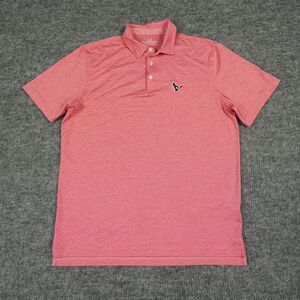 Vineyard‎ Vines Polo Shirt Mens Large Red Performance Stretch Lightweight Casual